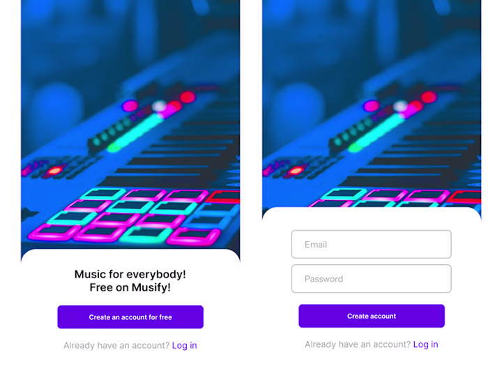 Music App :: Behance