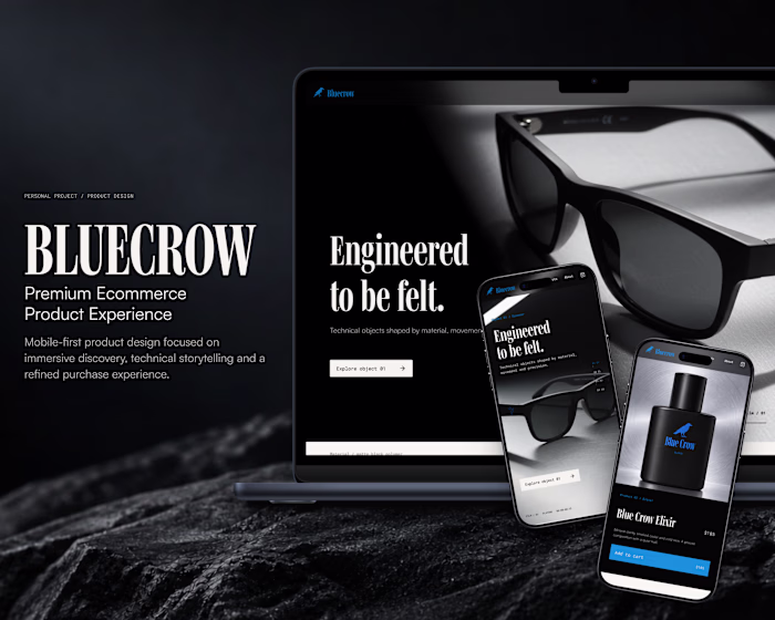 I designed Bluecrow as a