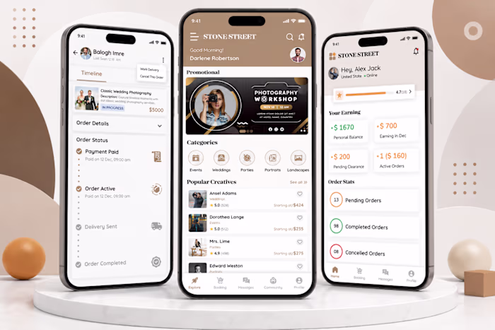 StoneStreet Photography & Booking App Transformation