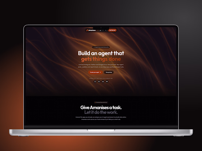 Development of Amanises AI Agent Platform