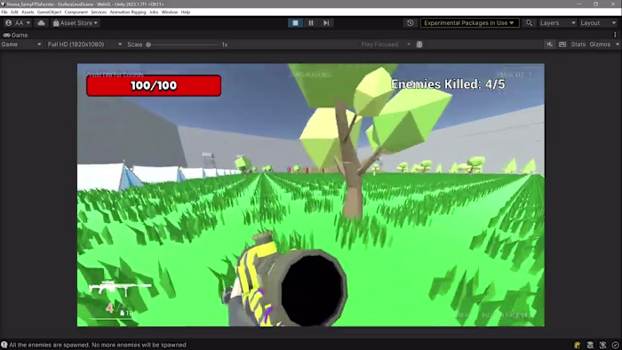Custom Achievements System for Shooting Game in Unity - YouTube