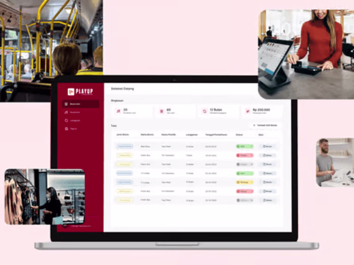 PlayUp: Dashboard for Admin and Billing System
