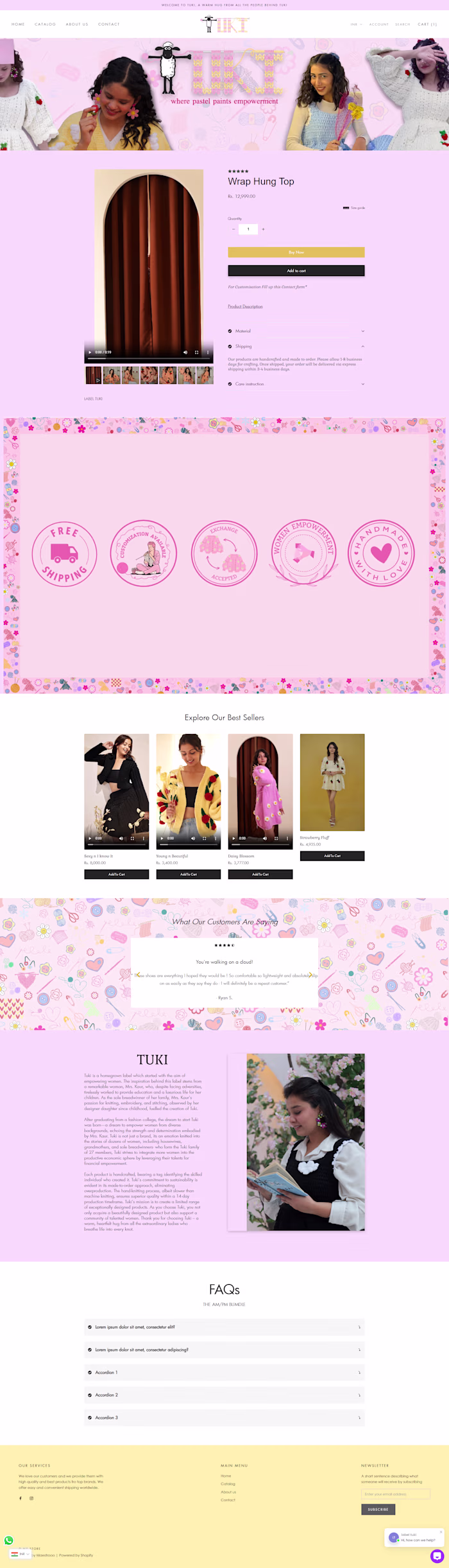 Cute DIY Ecommerce Store