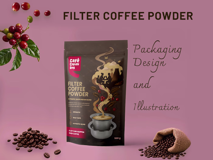 CCD Filter Coffee - Packaging Design