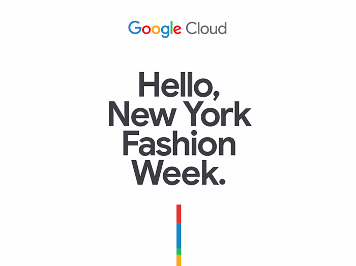 Google Cloud's NYFW Activation