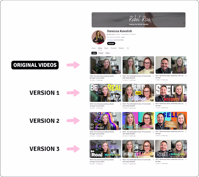 Redesigning YouTube Thumbnails 