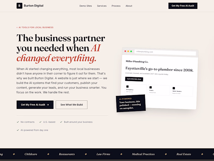 Burton Digital — AI Tools for Local Business