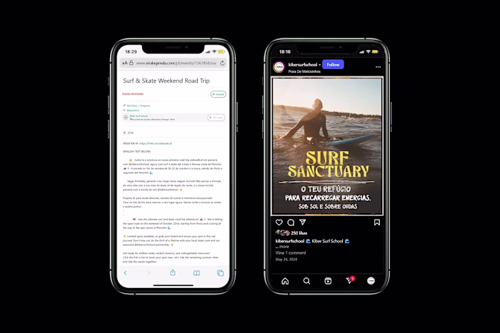 Kiber Surf School Road Trip Marketing Campaign