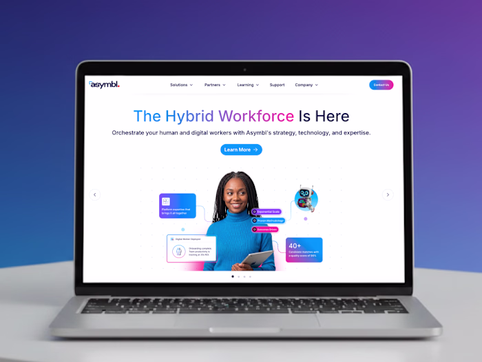 Asymbl Webflow Site Rebuild: A Scalable, AI-Ready Web Experience