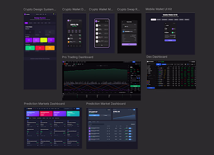 I created a full collection of all the UI you'd need to crea...