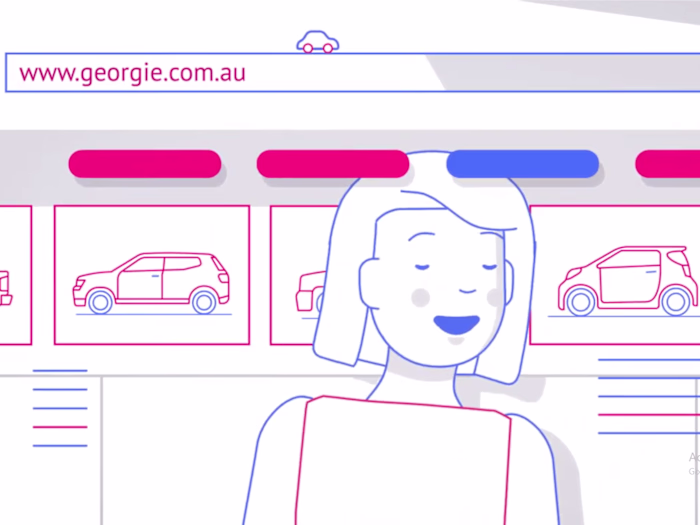 Ecommerce Car website video