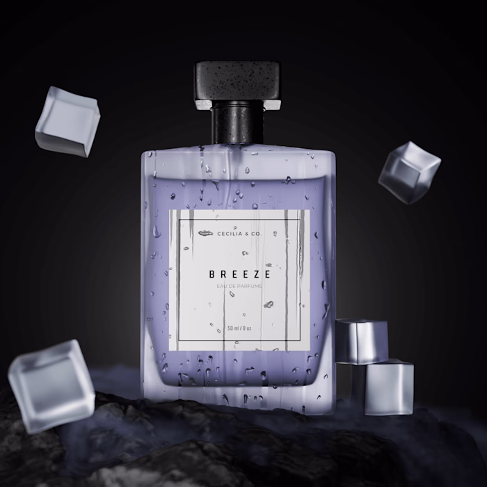 3D Perfume Bottle - Advertisement Project