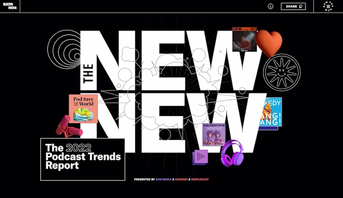 The 2022 Podcast Trends Report by SiriusXM | Web Development