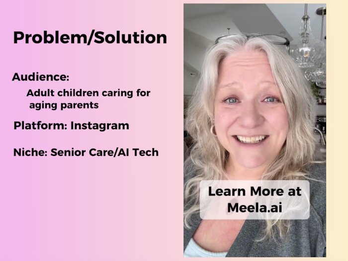 3-Video UGC Campaign: Meela.ai Caregiver Series
