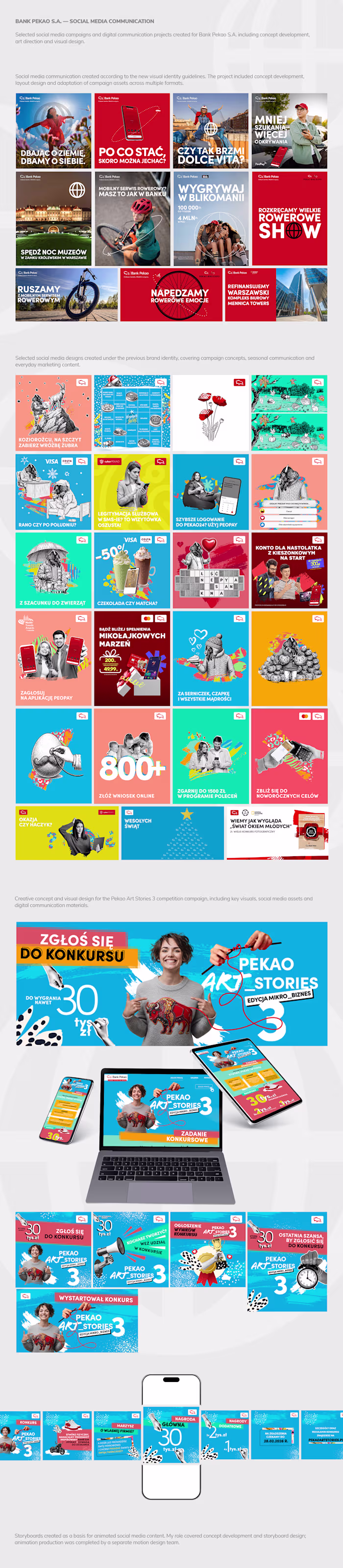 SM Campaign for a Polish bank.