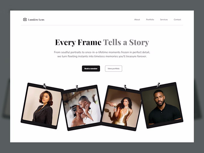 Photography Website