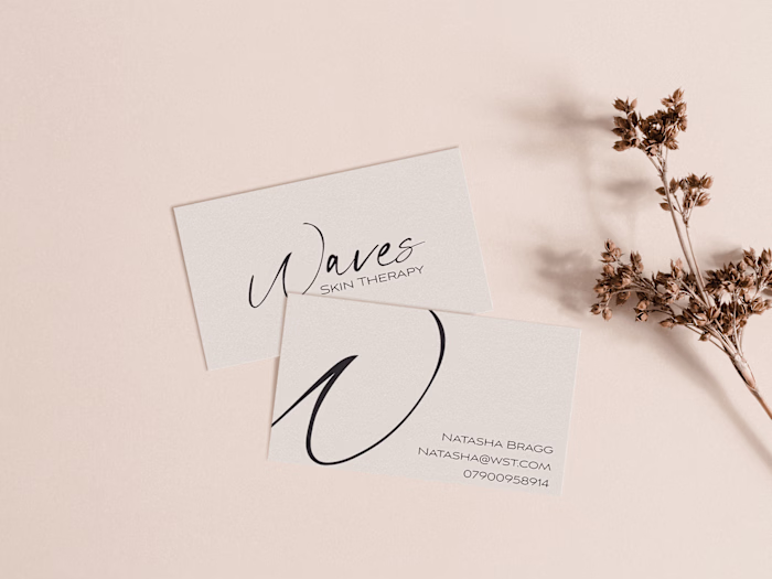 Waves Skin Therapy - Brand Identity Design