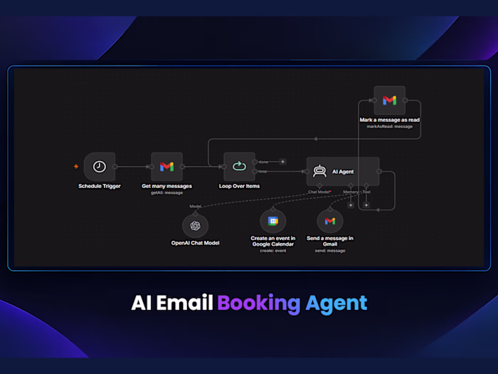 AI Email Booking Agent