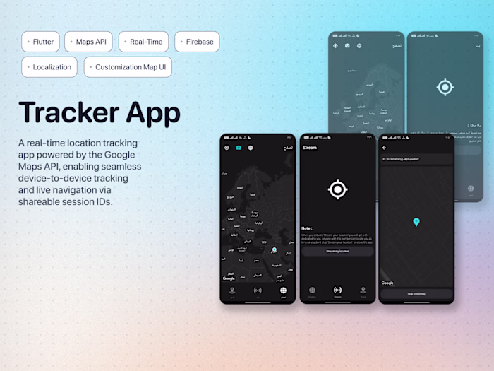Project Name: Tracker - Real-Time