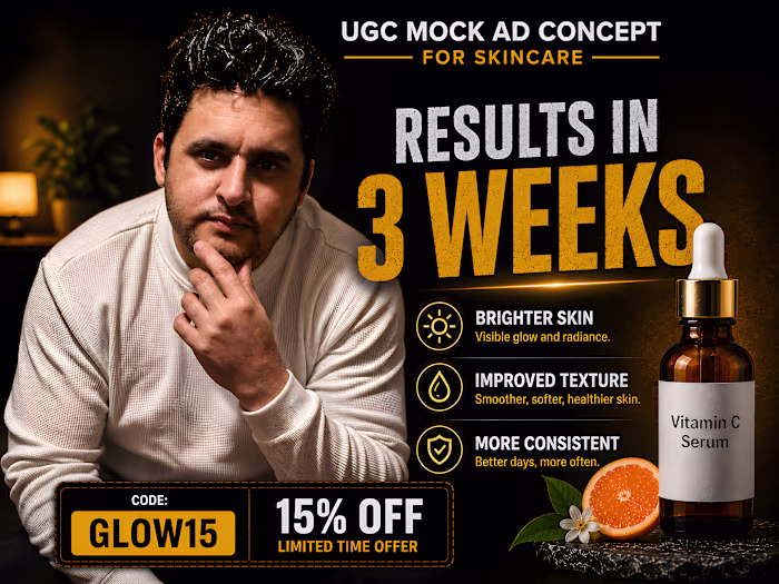 Direct-Response Skincare UGC Ad |