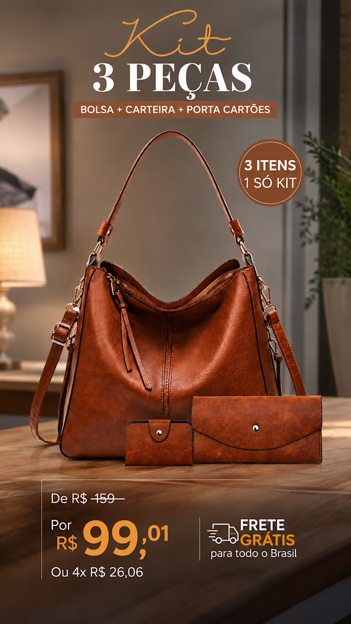 3-Piece Handbag Set Campaign —