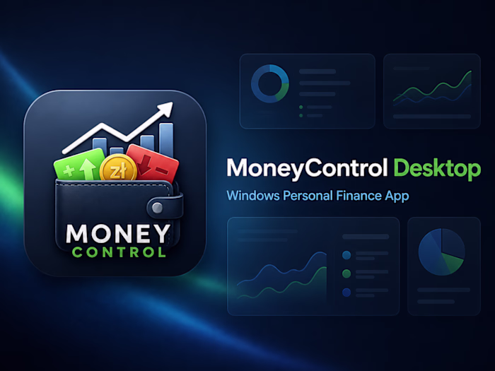 MoneyControl Desktop — Windows Finance App