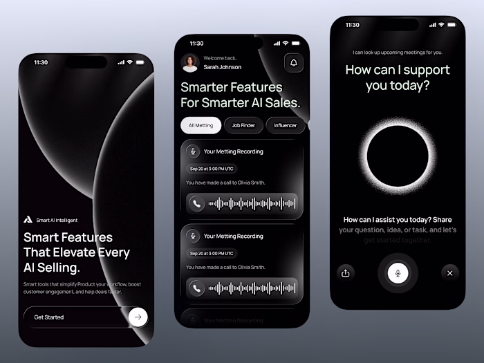AI Sales Assistant Mobile App