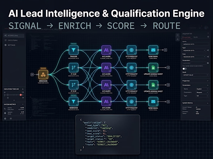 AI Lead Intelligence & Qualification