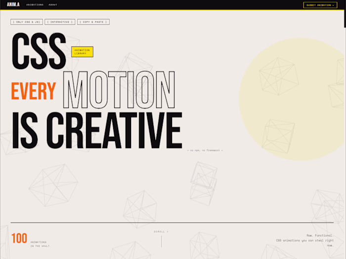 ANIM.A - Animation & Micro-Interaction