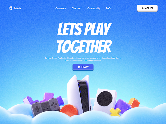 Gaming website 101 Make it POP!🎉