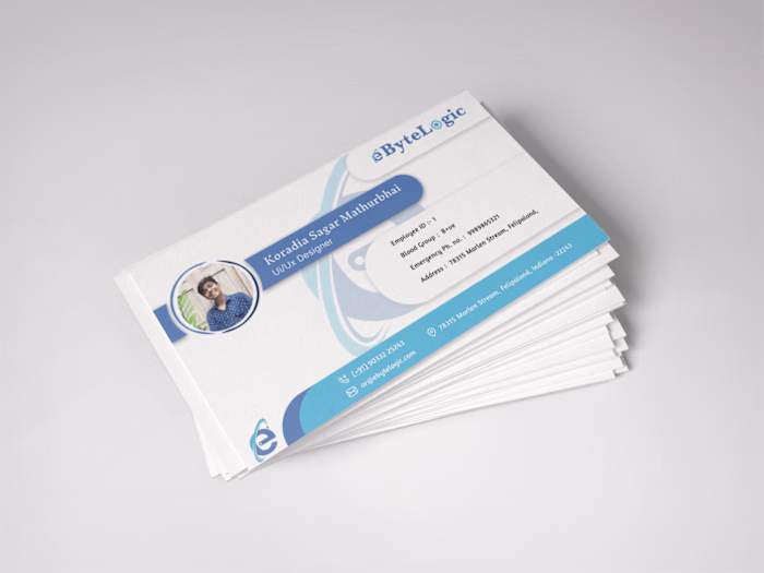 
ID card for IT company