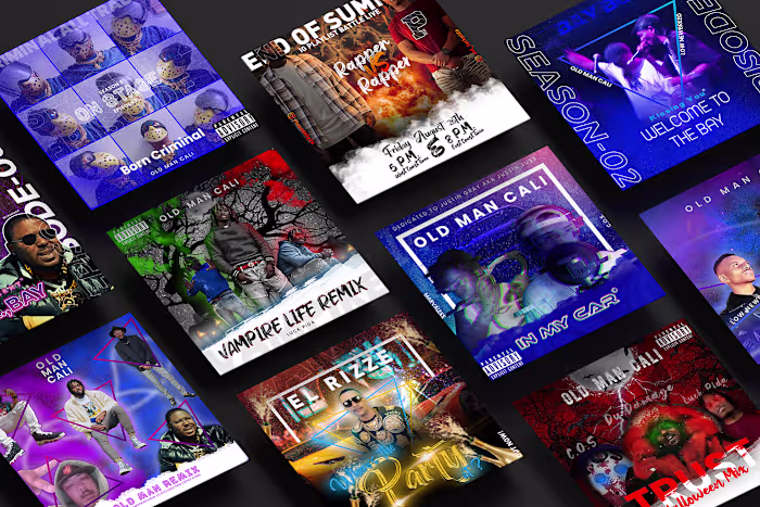 Music Album Cover Art Designs