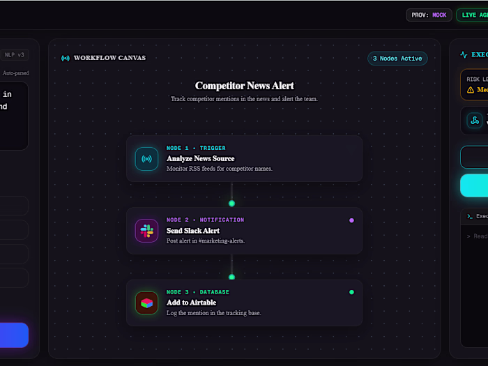 AI Internal Tool Builder (Nexus Control Room)