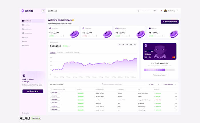 User-Friendly Web App Design for Rapid