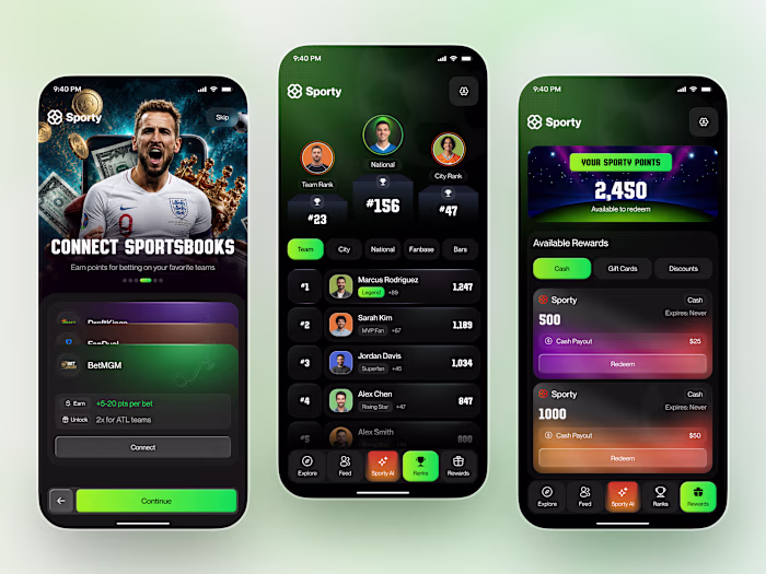 Sportsbook Aggregator & Fan Rewards