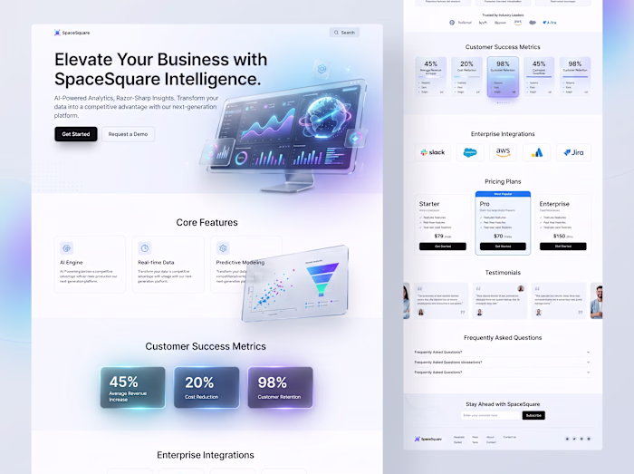 SpaceSquare - SaaS & Analytics