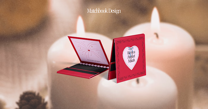 Packaging design for a Matchbook