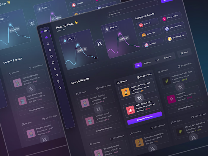 Fintech Dashboard Design