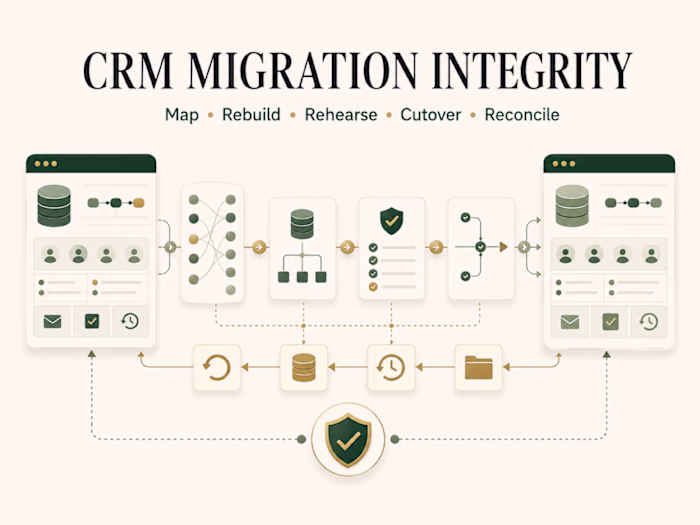 CRM Migration Integrity & Cutover Framework