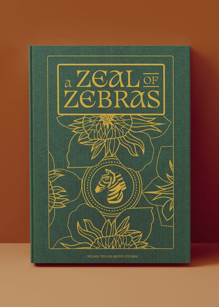 A Zeal of Zebras - Custom Travelogue Book Design