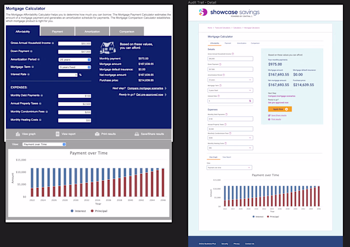 Revamping Finance Calculators: Applying Design Systems