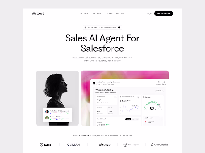 AI Landing Page for sales