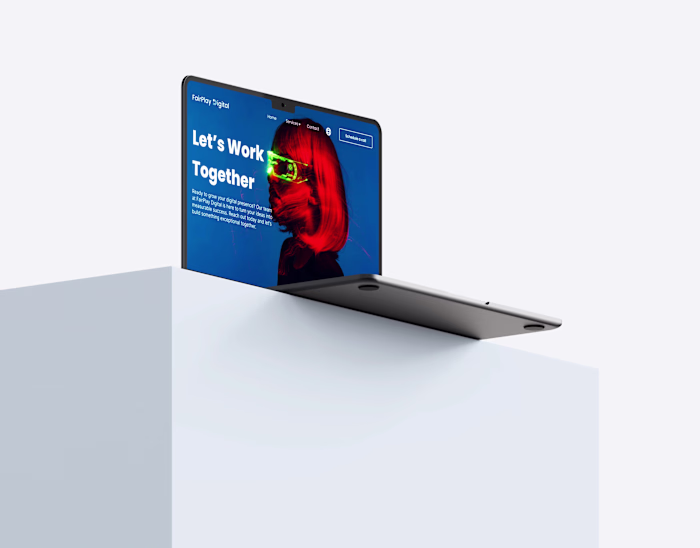 FairPlay Digital - Website UX/UI Design