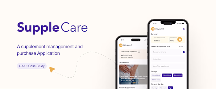Supplecare | Mobile App
