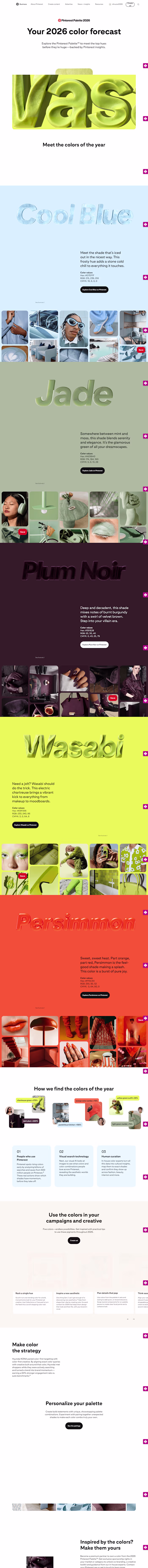 The challenge: Pinterest publishes annual