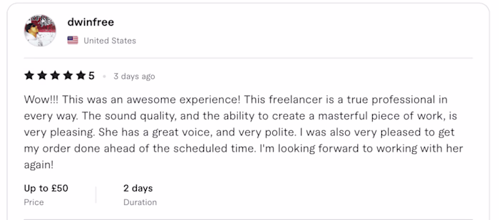 Female Vocalist - Lead & Harmonies