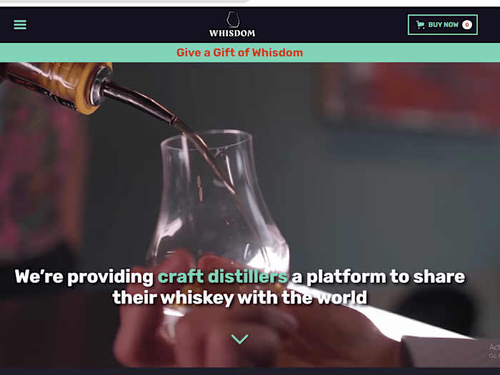Whisdom - The American Whiskey Glass