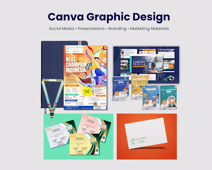 Overview
Designed a variety of marketing