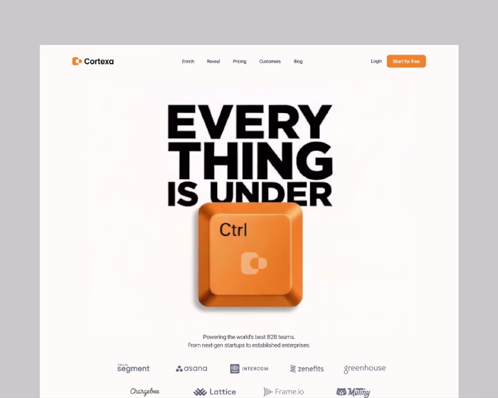 Framer-Built B2B Data SaaS Website