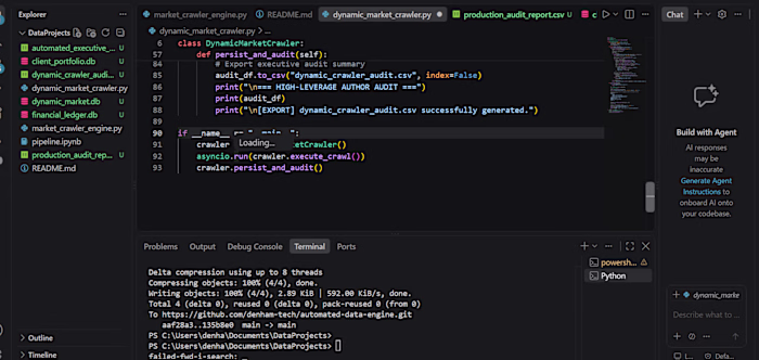 Enterprise Multi-Source ETL & Dynamic Web Automation Engine